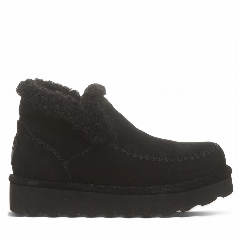 Bearpaw Maeve Platform Lo Laarzen Dames Zwart | UQY2750GR