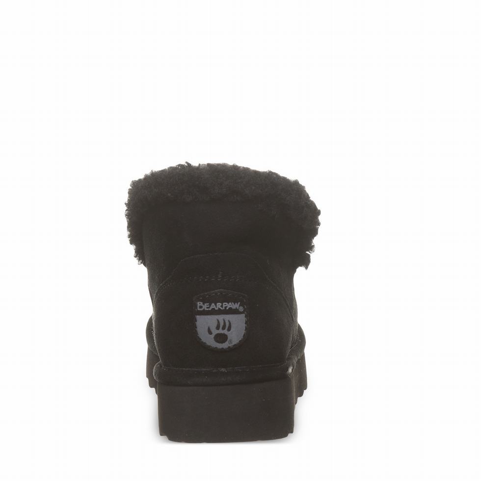 Bearpaw Maeve Platform Lo Laarzen Dames Zwart | UQY2750GR