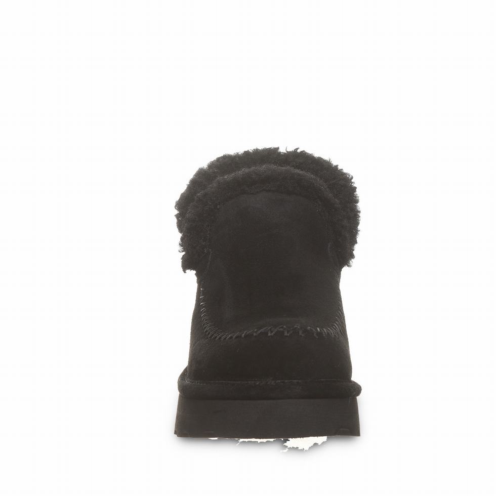 Bearpaw Maeve Platform Lo Laarzen Dames Zwart | UQY2750GR