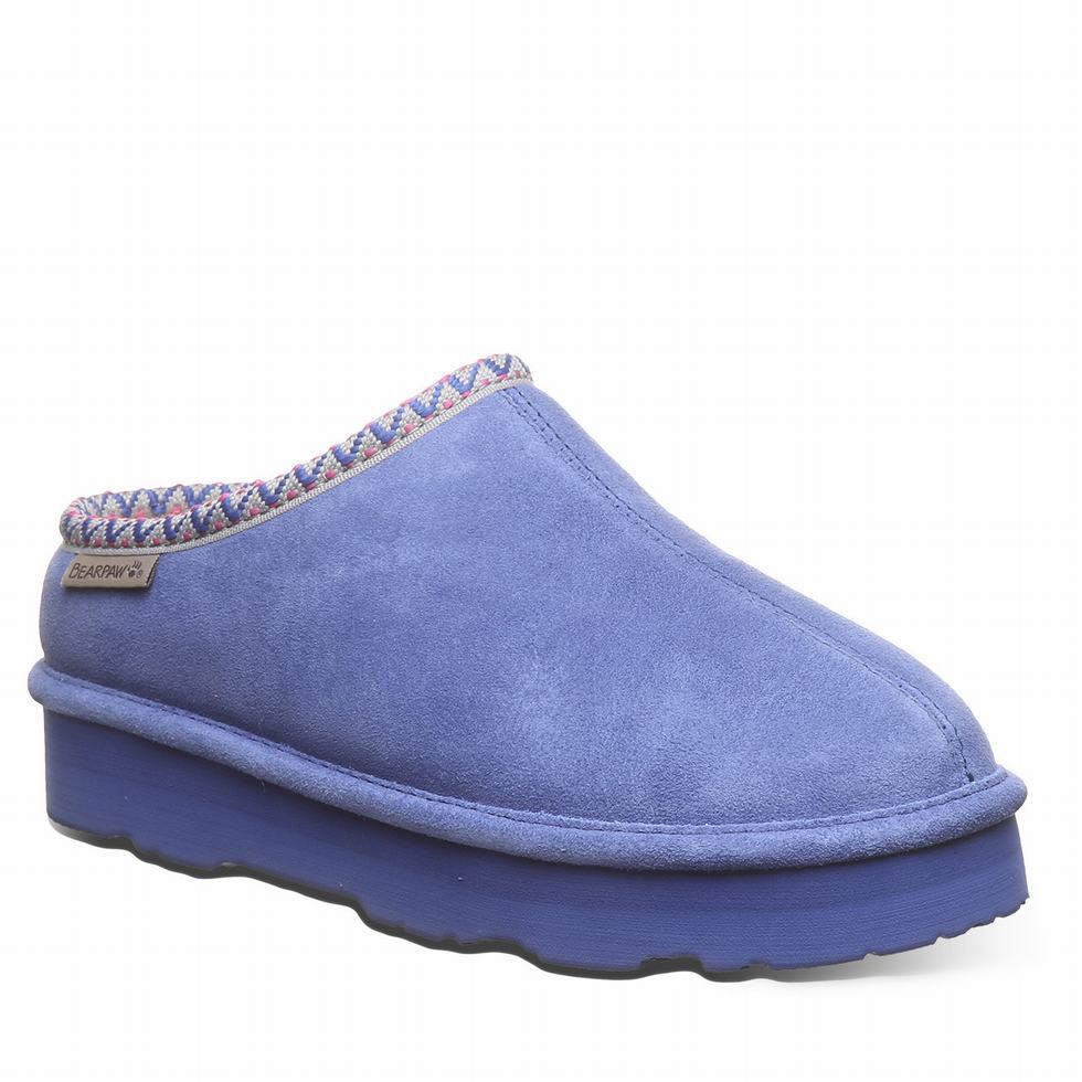 Bearpaw Martis Pantoffels Dames Blauw | DDO6986WY