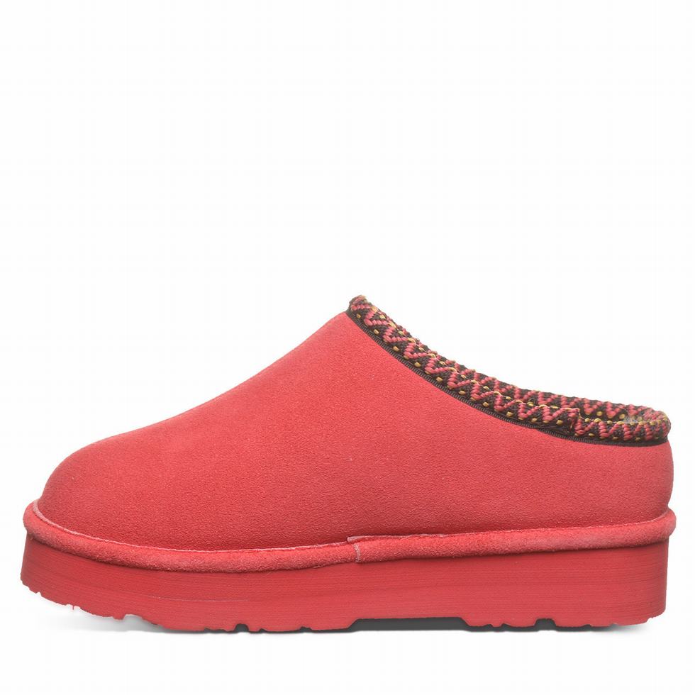 Bearpaw Martis Pantoffels Dames Rood | KVQ8522OX