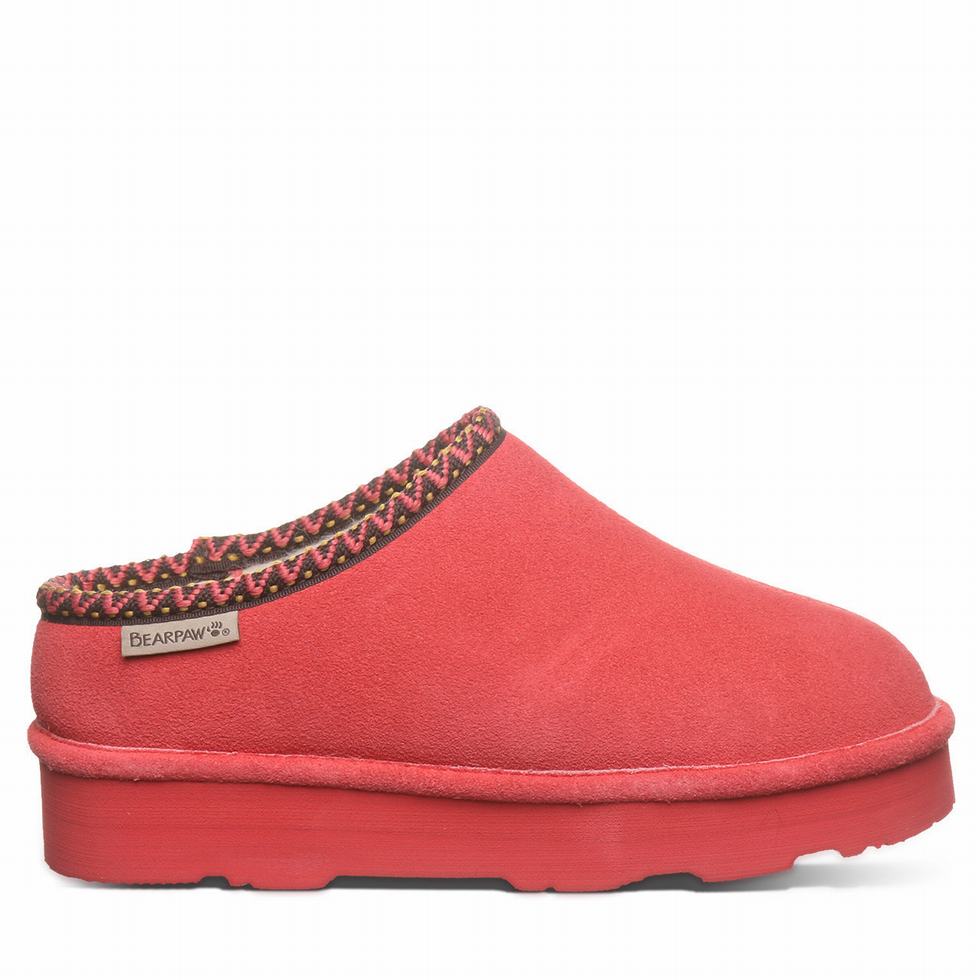 Bearpaw Martis Pantoffels Dames Rood | KVQ8522OX