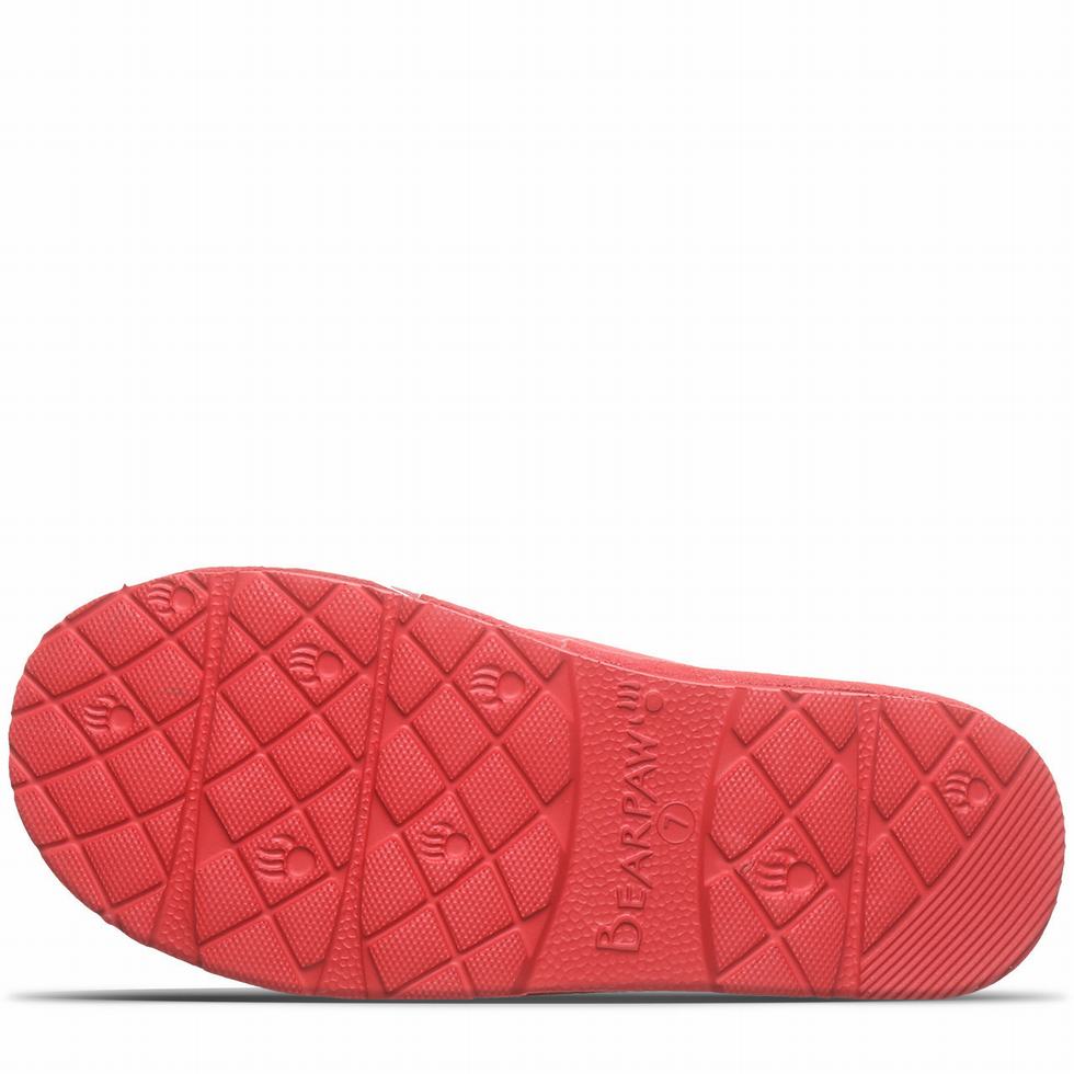 Bearpaw Martis Pantoffels Dames Rood | KVQ8522OX