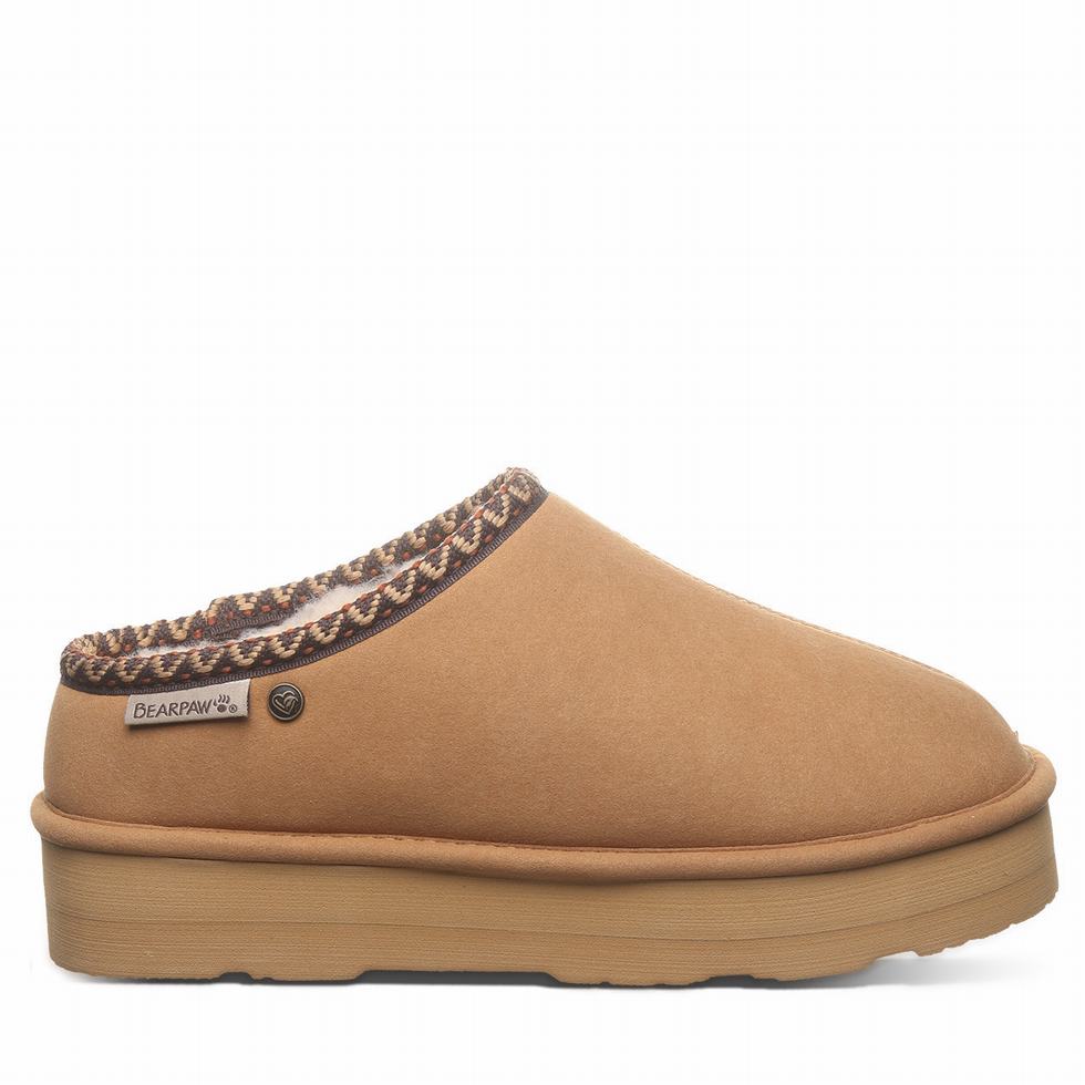 Bearpaw Martis Vegan Pantoffels Dames Bruin | XAK9248GE