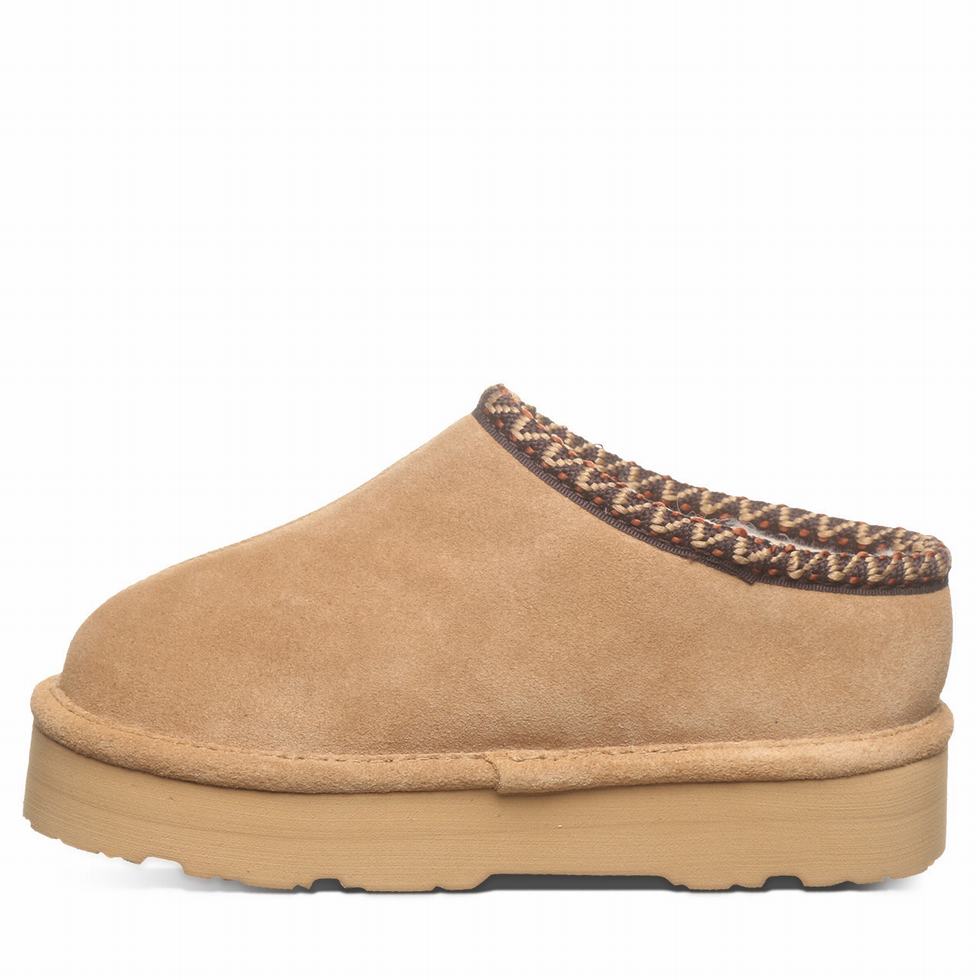 Bearpaw Martis Youth Pantoffels Kinderen Bruin | UQZ2150GO