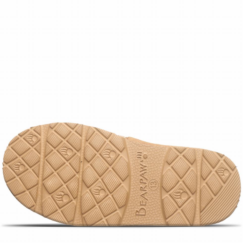 Bearpaw Martis Youth Pantoffels Kinderen Bruin | UQZ2150GO