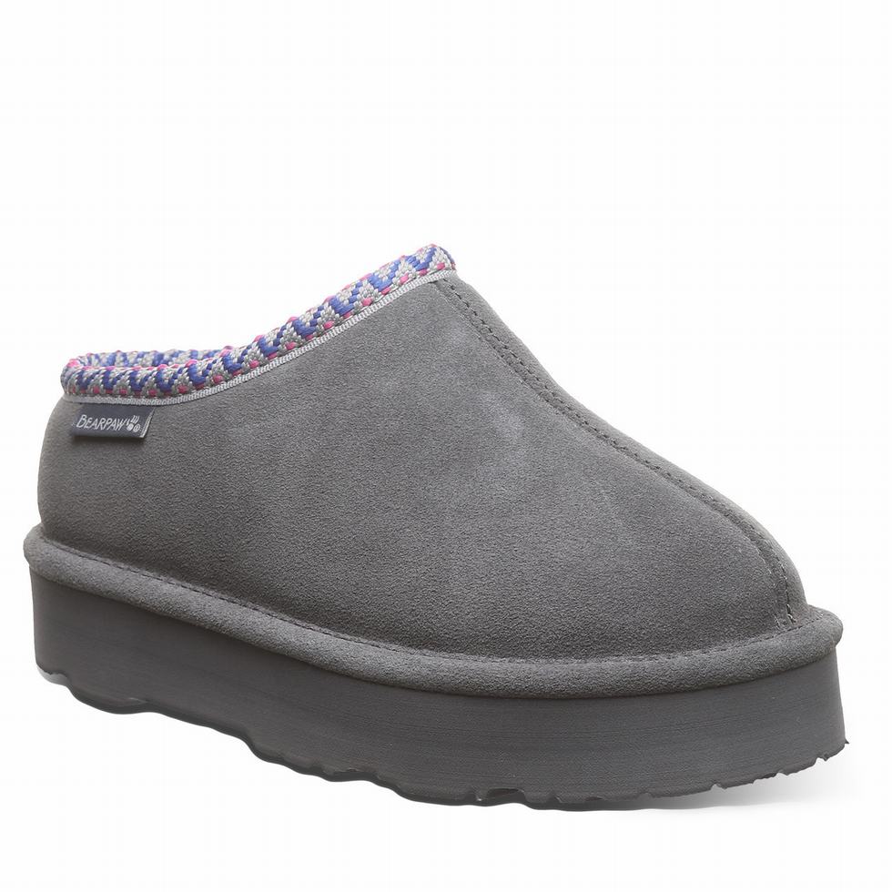 Bearpaw Martis Youth Pantoffels Kinderen Zwart | SVW51YC