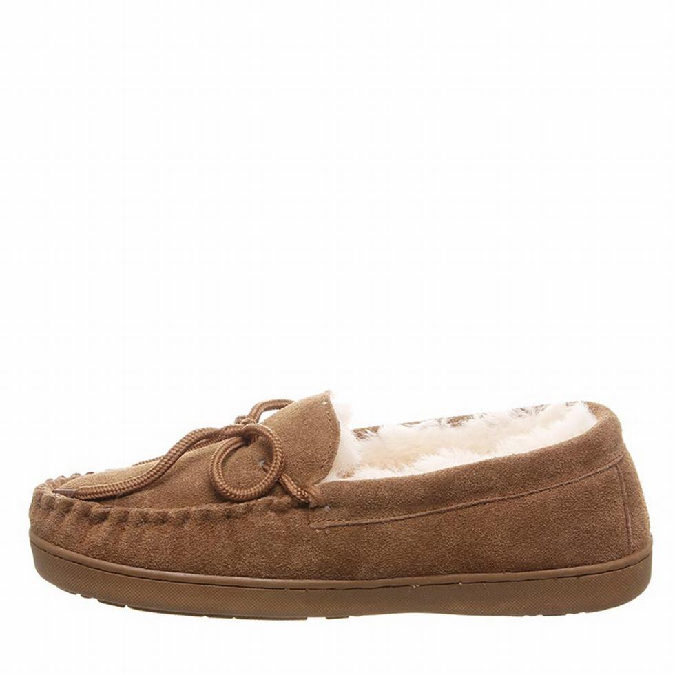 Bearpaw Moc II Wide loafers Heren Bruin | MXJ5024MT