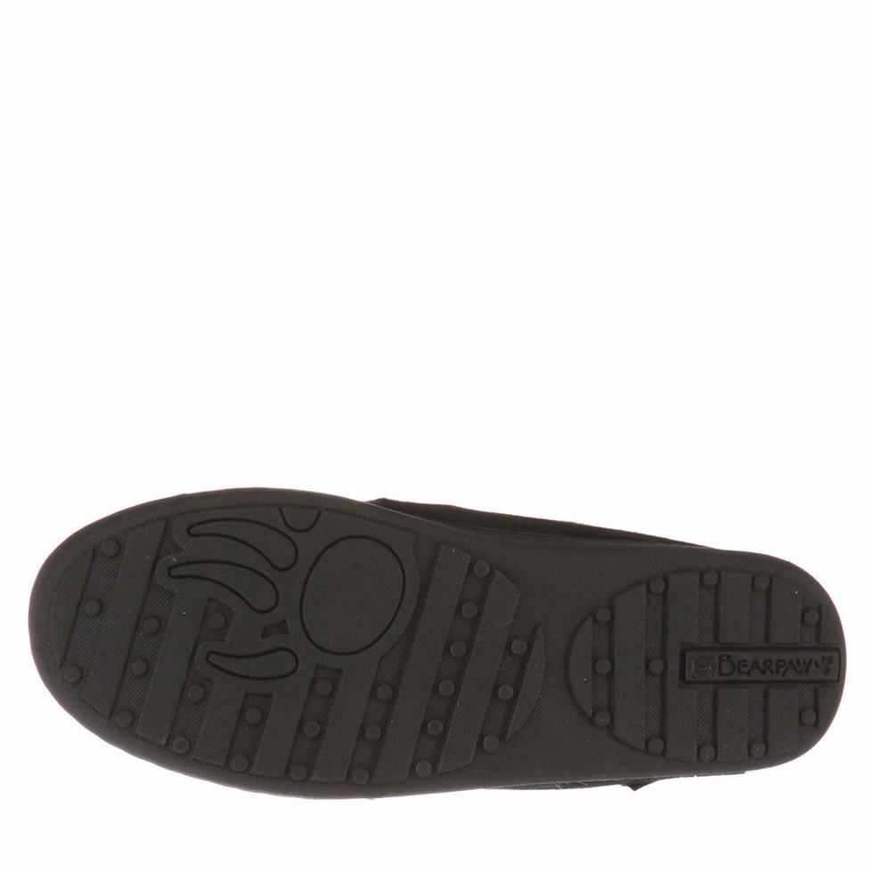 Bearpaw Moc II loafers Heren Zwart | JTK3489GL