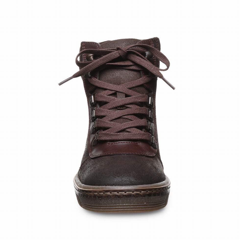 Bearpaw Nelida Hoge Sneakers Dames Bruin | OZD9620WH