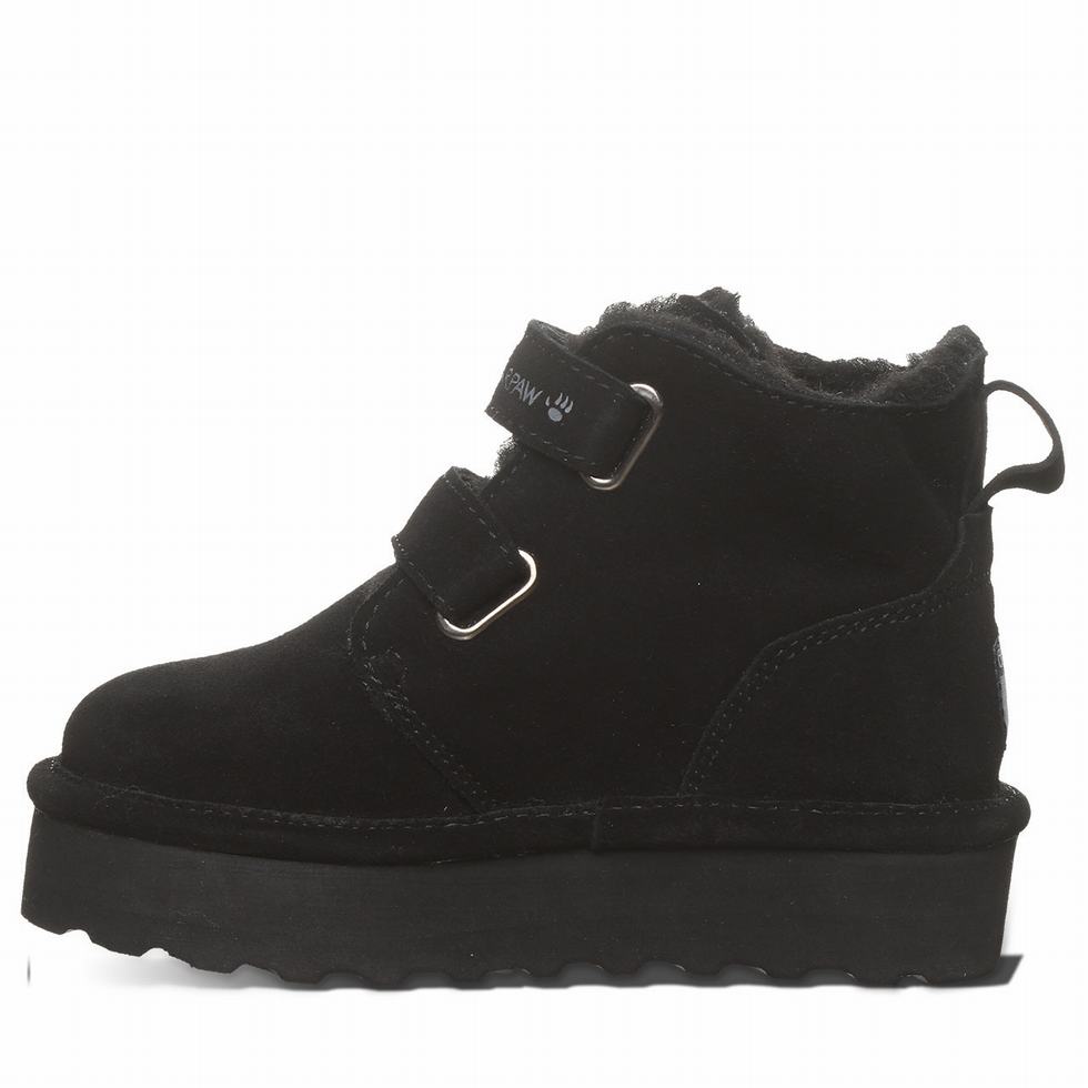 Bearpaw Retro Larisa Youth Laarzen Kinderen Zwart | WBY8451IT