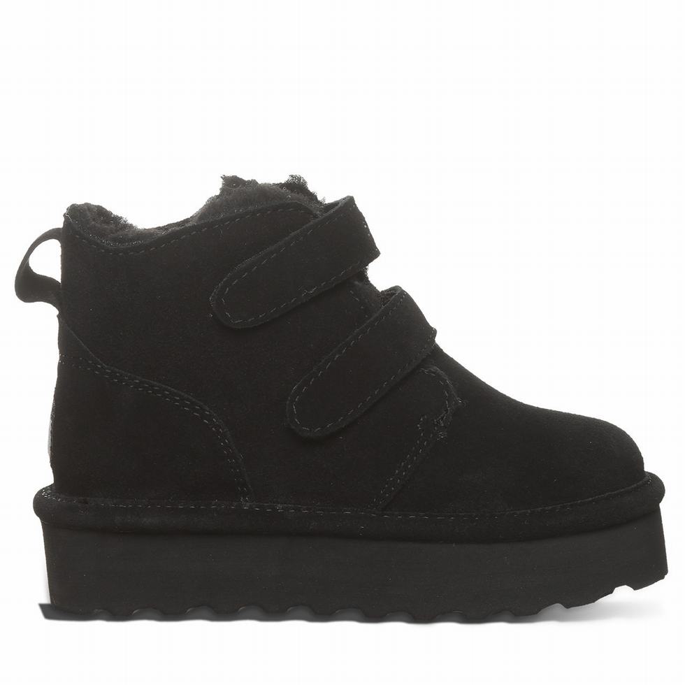 Bearpaw Retro Larisa Youth Laarzen Kinderen Zwart | WBY8451IT