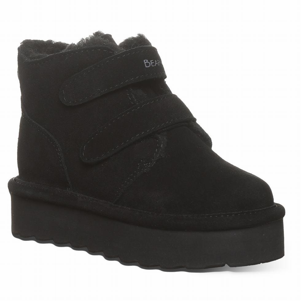 Bearpaw Retro Larisa Youth Laarzen Kinderen Zwart | WBY8451IT