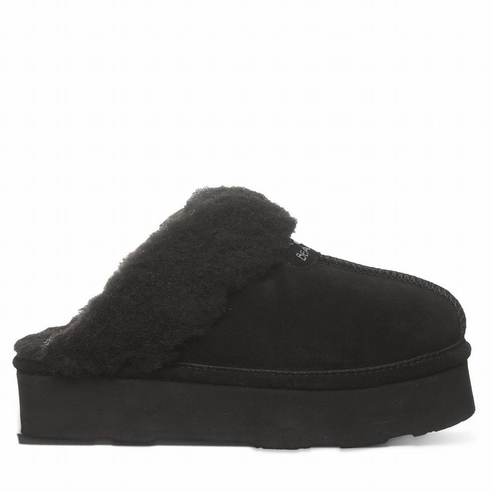 Bearpaw Retro Loki Pantoffels Dames Zwart | RHW6125PV