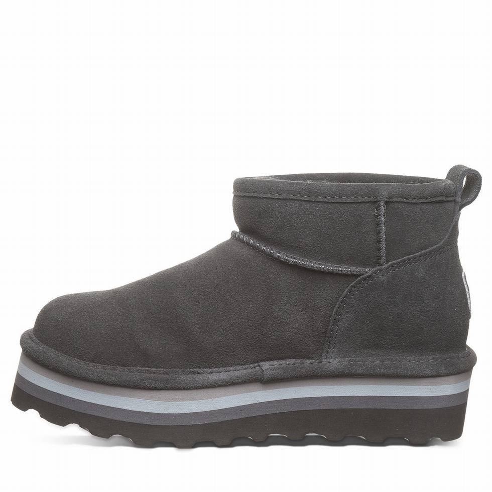 Bearpaw Retro Shorty Platform Laarzen Dames Grijs | RVE2746DN