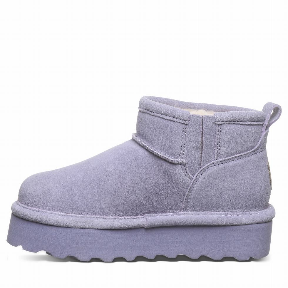 Bearpaw Retro Shorty Youth Laarzen Kinderen Paars | XHZ5683GJ