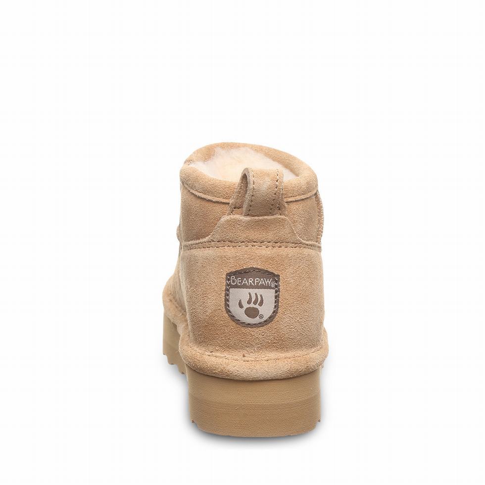 Bearpaw Retro Shorty Youth Laarzen Kinderen Bruin | HDB463ZY