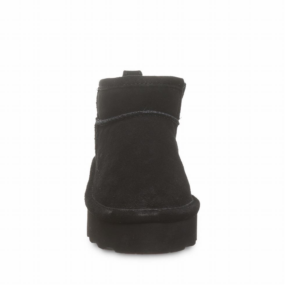 Bearpaw Retro Shorty Youth Laarzen Kinderen Zwart | CQO1456HA