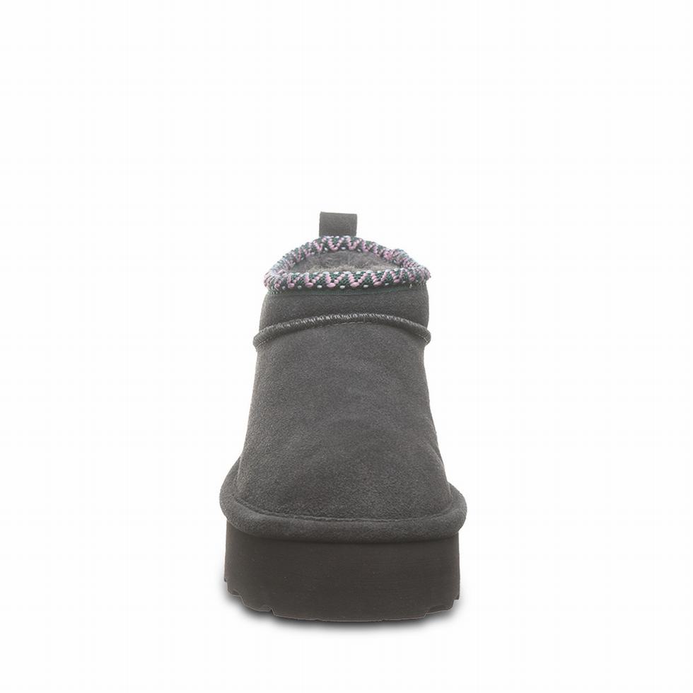 Bearpaw Retro Super Shorty Deco Platform Laarzen Dames Grijs | KYP489IQ