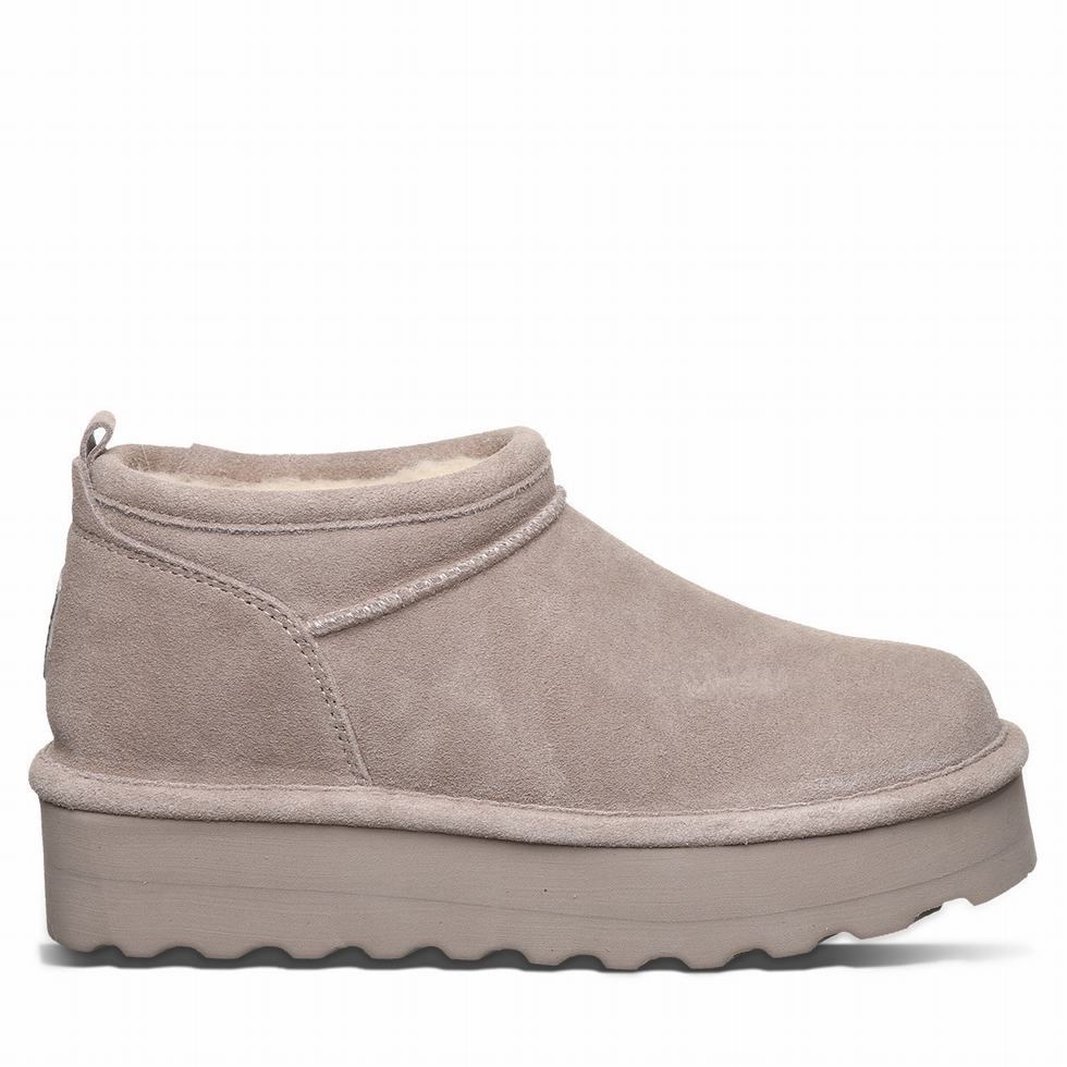 Bearpaw Retro Super Shorty Platform Laarzen Dames Grijs | EWK8179UA