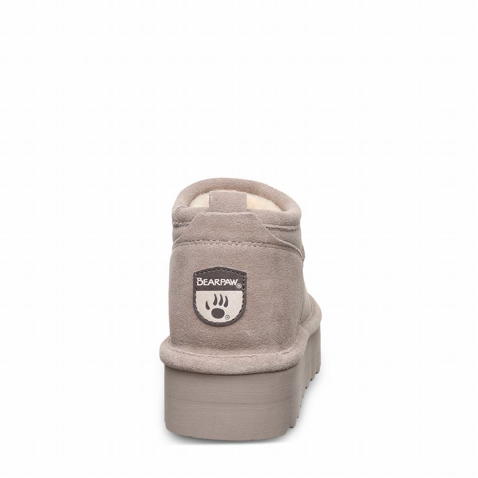 Bearpaw Retro Super Shorty Platform Laarzen Dames Grijs | EWK8179UA