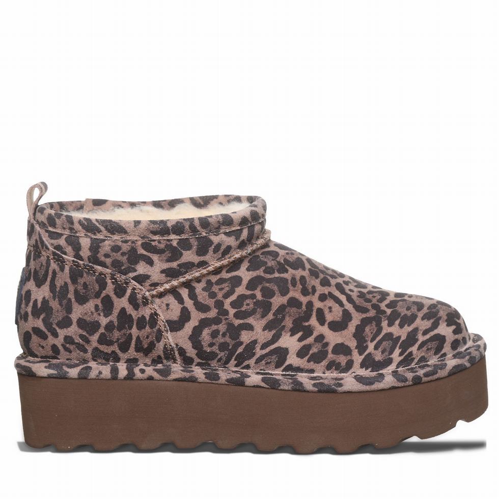 Bearpaw Retro Super Shorty Platform Laarzen Dames Bruin | IMJ2477KC