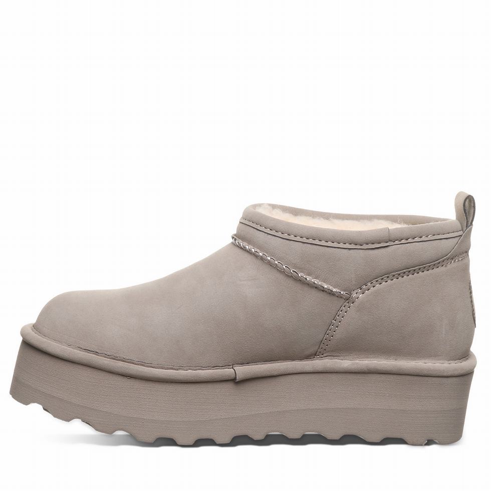 Bearpaw Retro Super Shorty Vegan Platform Laarzen Dames Beige | FZA2215XW