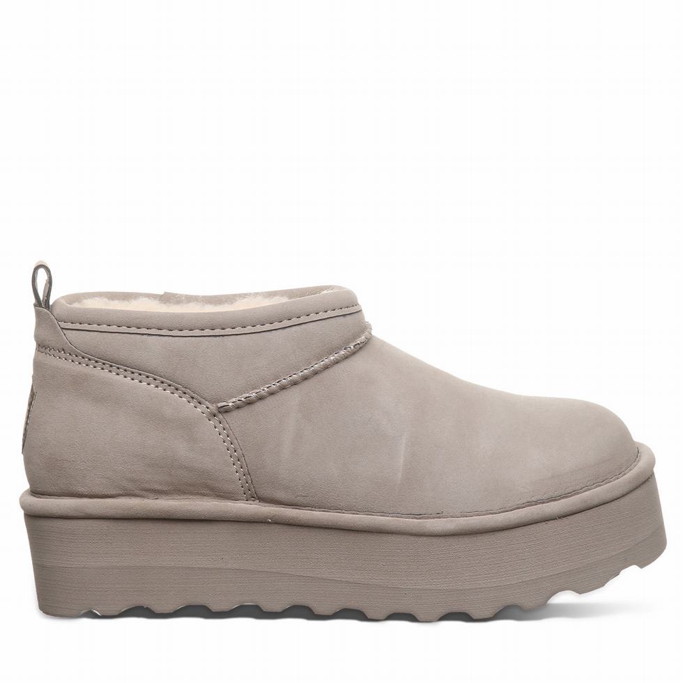 Bearpaw Retro Super Shorty Vegan Platform Laarzen Dames Beige | FZA2215XW