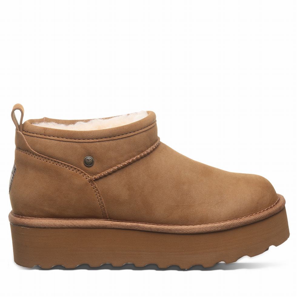 Bearpaw Retro Super Shorty Vegan Platform Laarzen Dames Bruin | GBB1996OJ