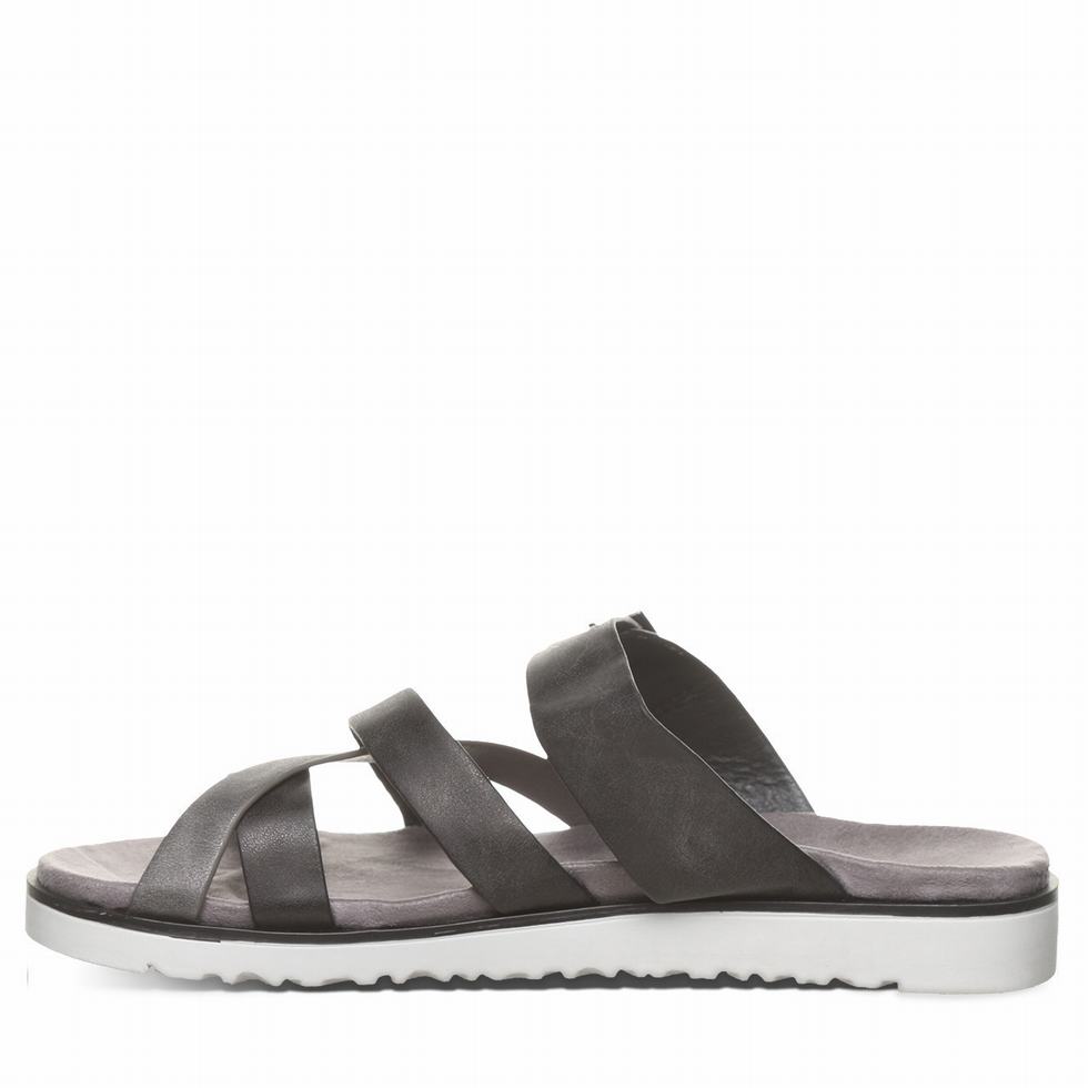 Bearpaw Rhodes Sandalen Dames Zwart | PAV4931DR