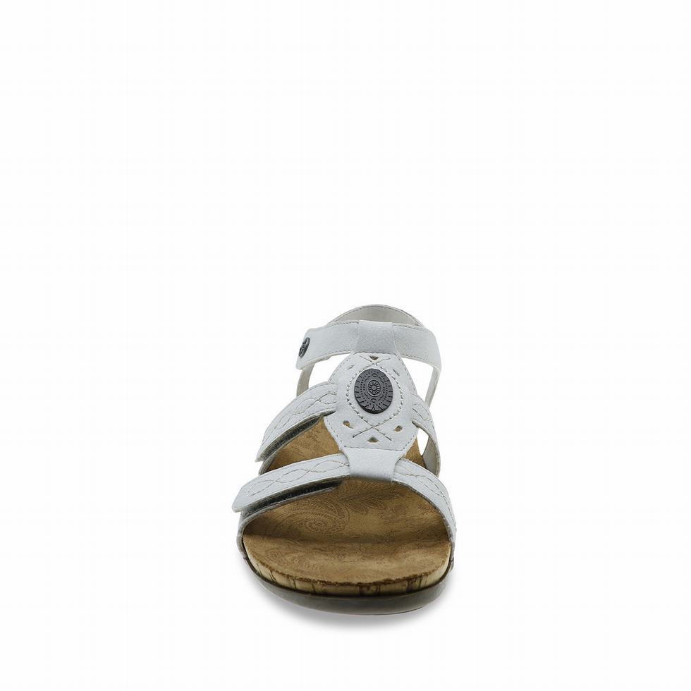 Bearpaw Ridley II Wide Sandalen Dames Beige | IBN3130FA