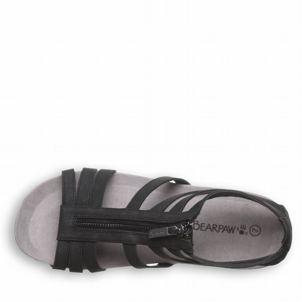 Bearpaw Ronda Sandalen Dames Zwart | JRE7958WD