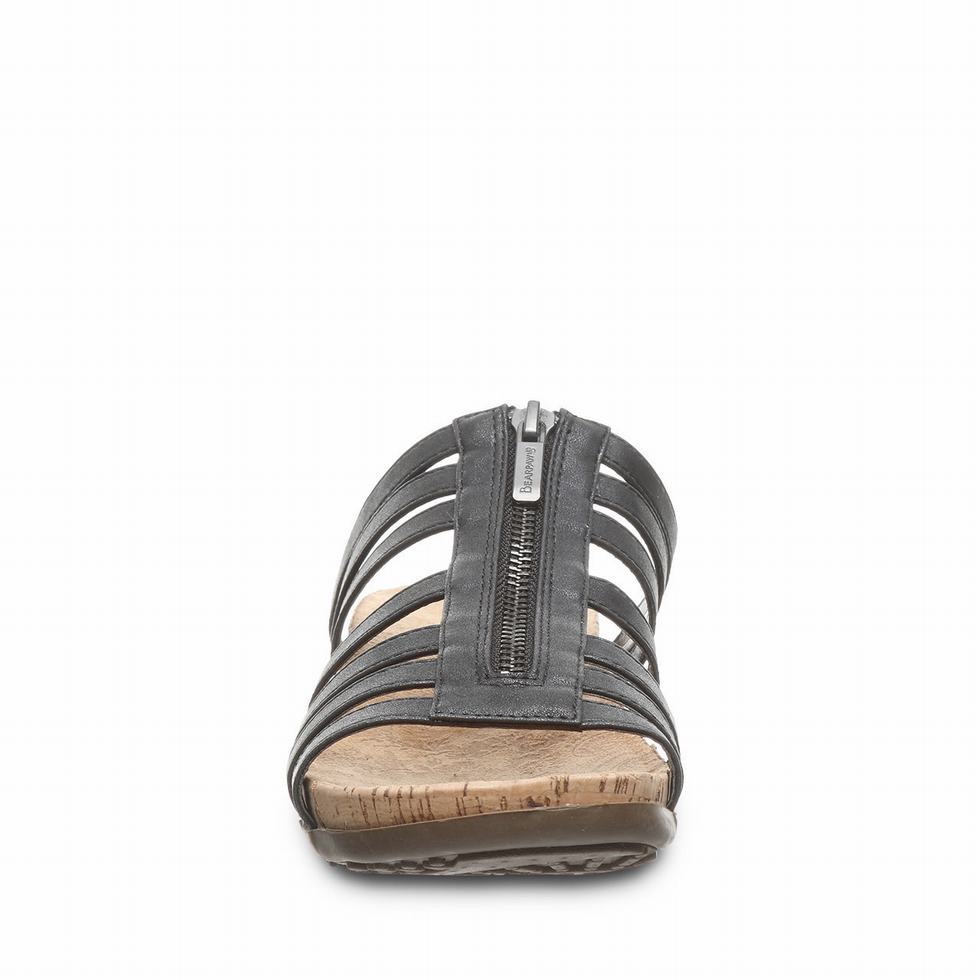 Bearpaw Sabrina Sandalen Dames Zwart | EEK6083DS