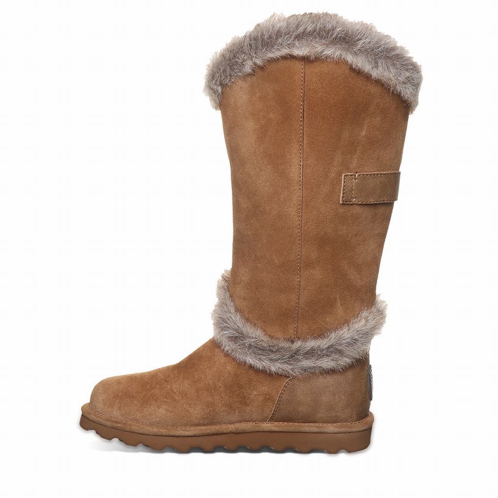 Bearpaw Sheilah Laarzen Dames Bruin | JWB1580OV