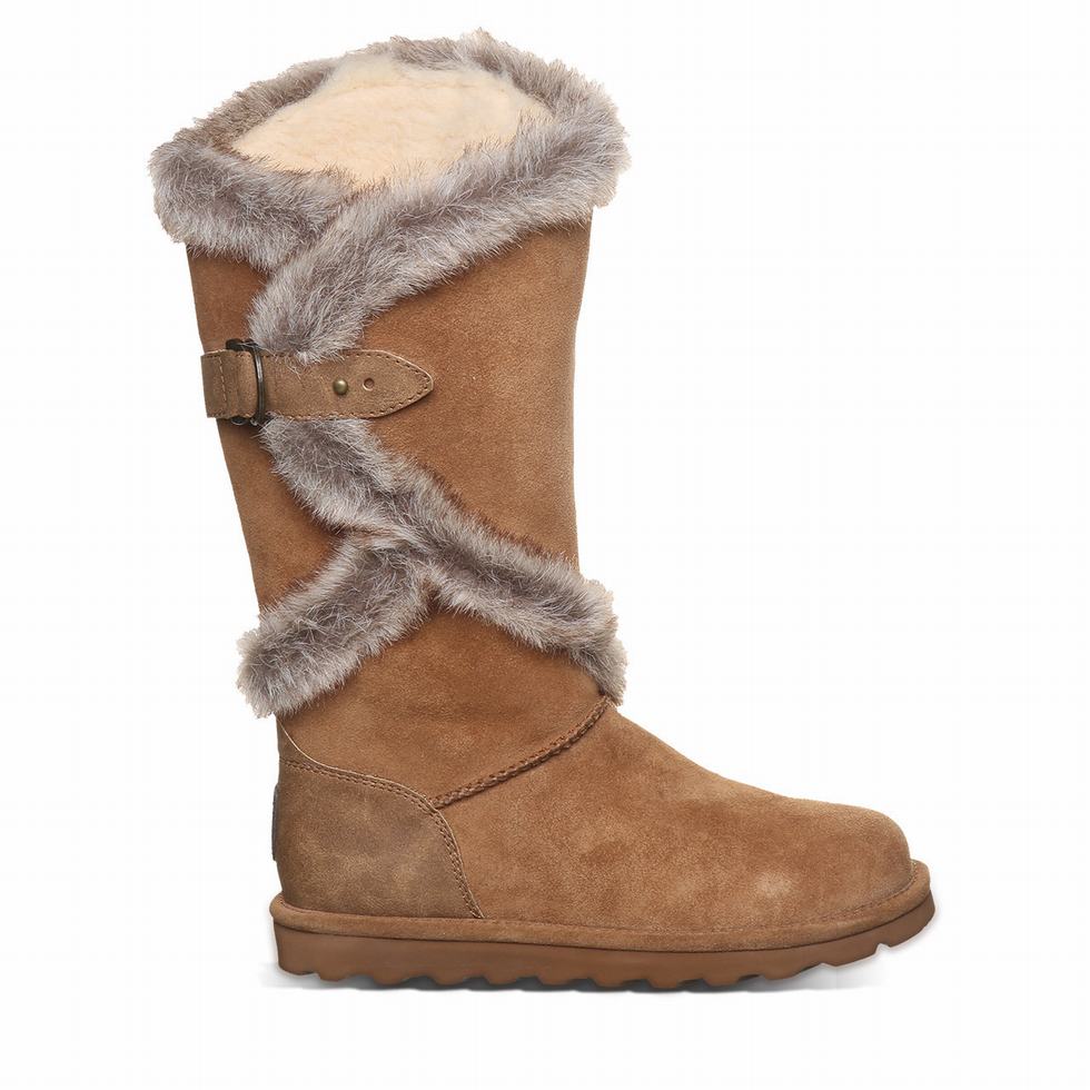 Bearpaw Sheilah Laarzen Dames Bruin | JWB1580OV