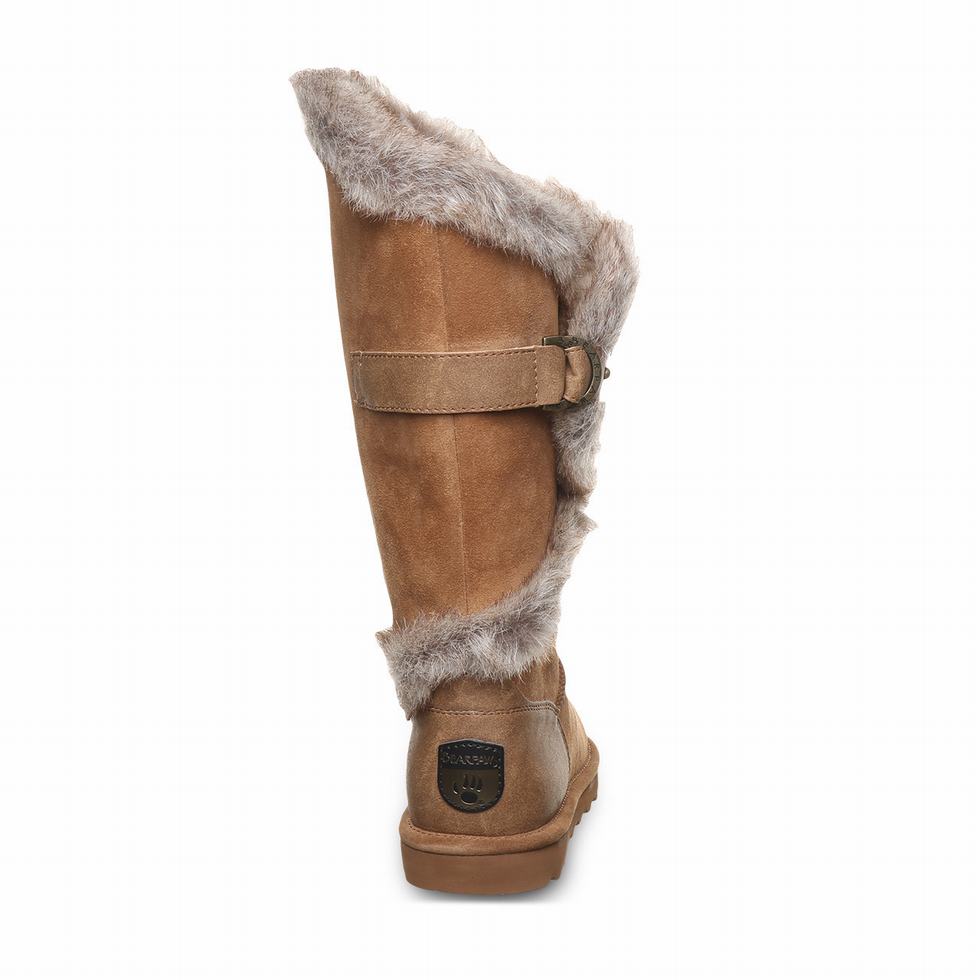 Bearpaw Sheilah Laarzen Dames Bruin | JWB1580OV