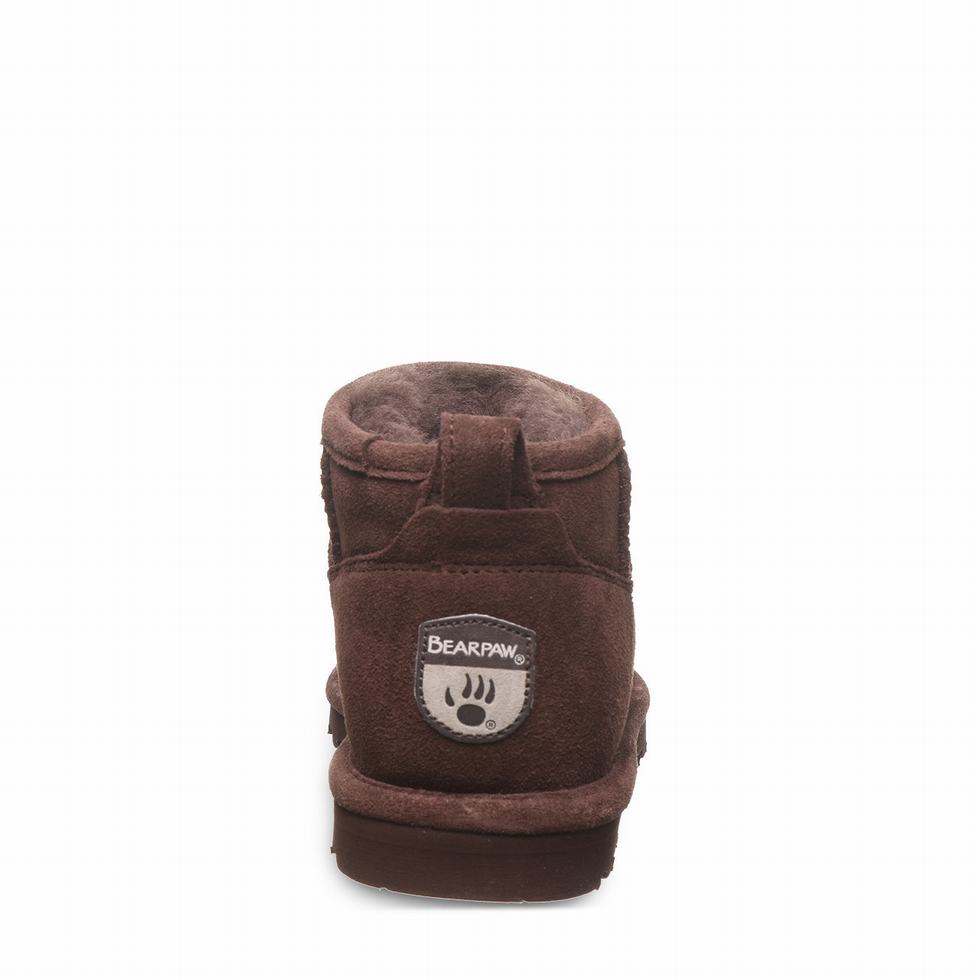 Bearpaw Shorty Enkellaarzen Dames Bruin | ENM7383KC