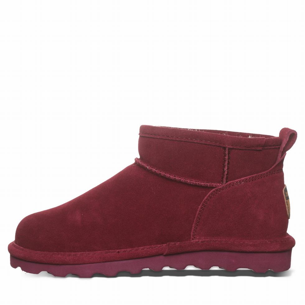 Bearpaw Shorty Laarzen Dames Rood | FRQ9717MR