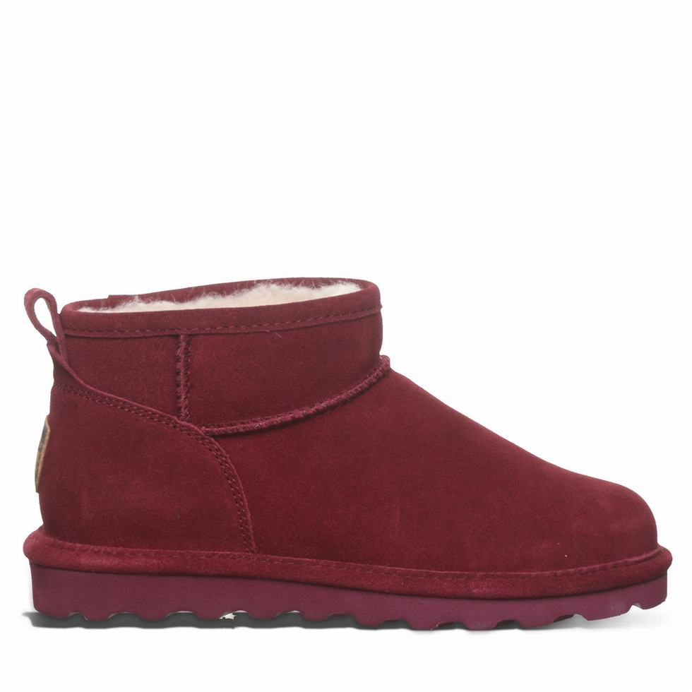 Bearpaw Shorty Laarzen Dames Rood | FRQ9717MR