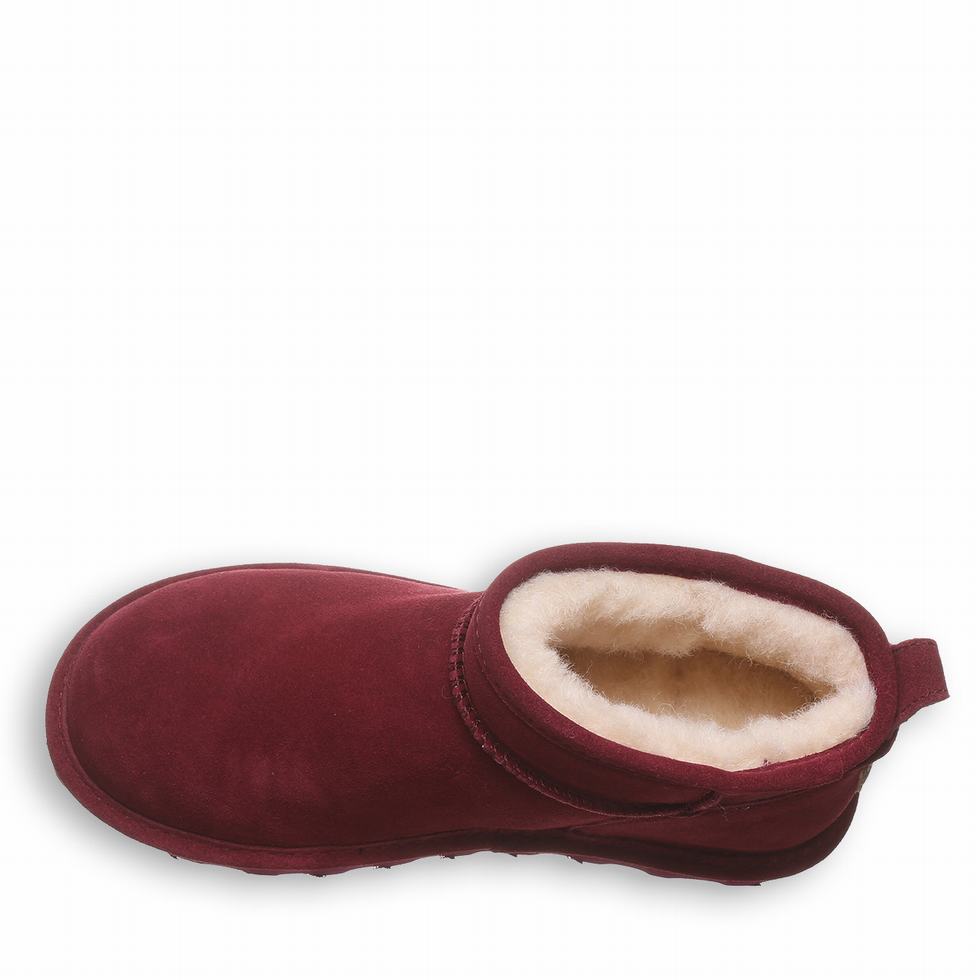 Bearpaw Shorty Laarzen Dames Rood | FRQ9717MR