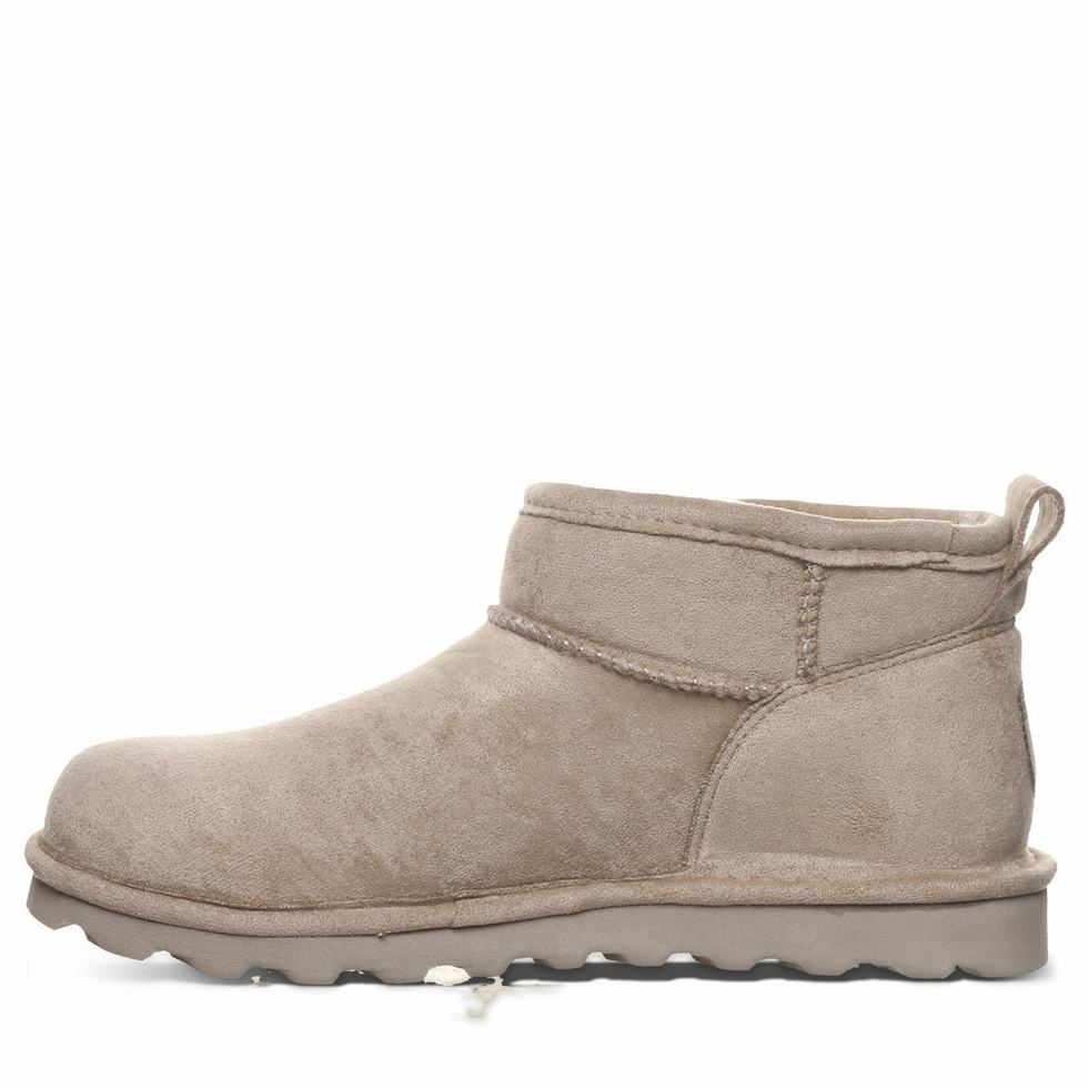 Bearpaw Shorty Vegan Laarzen Dames Grijs | GKC702VU