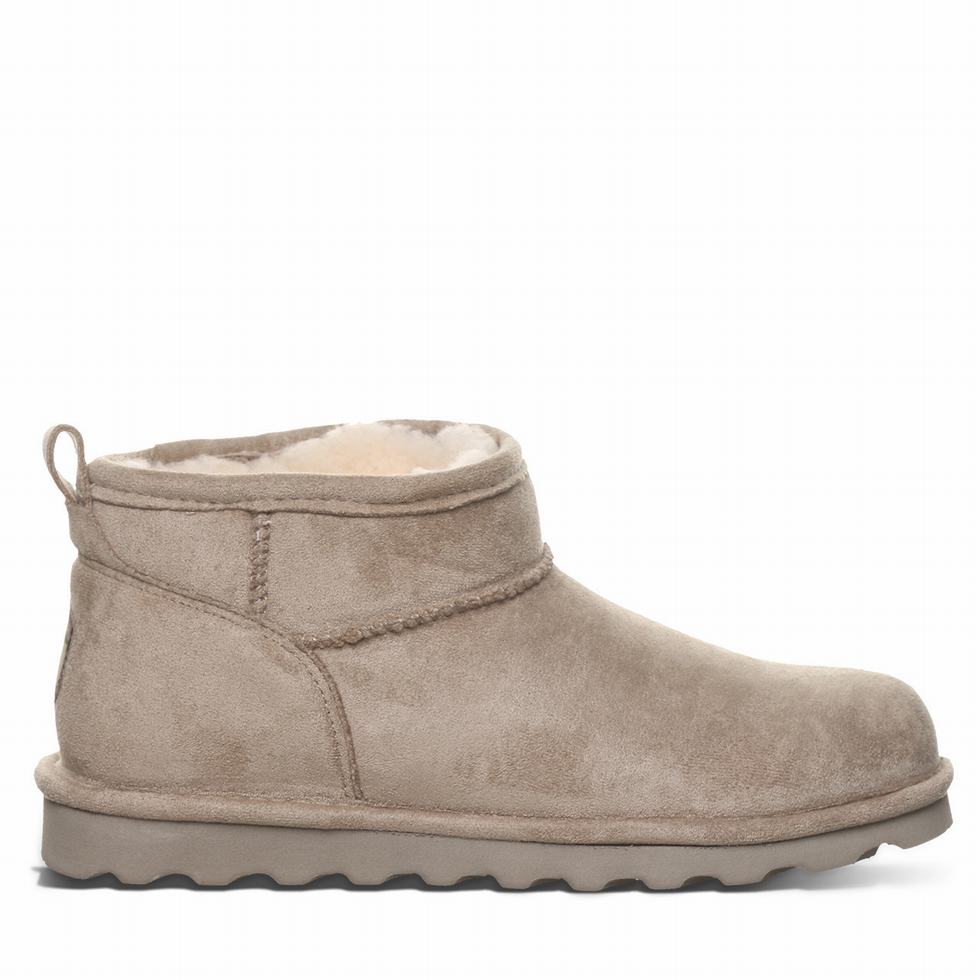 Bearpaw Shorty Vegan Laarzen Dames Grijs | GKC702VU