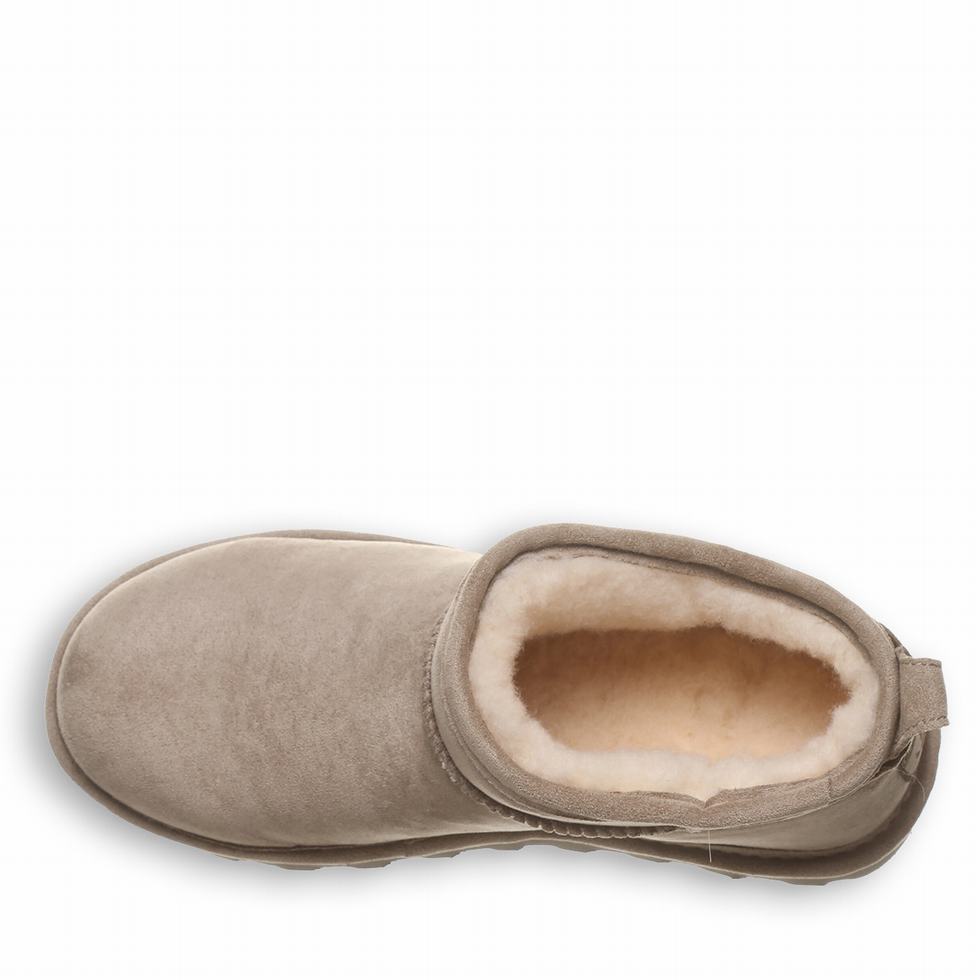 Bearpaw Shorty Vegan Laarzen Dames Grijs | GKC702VU