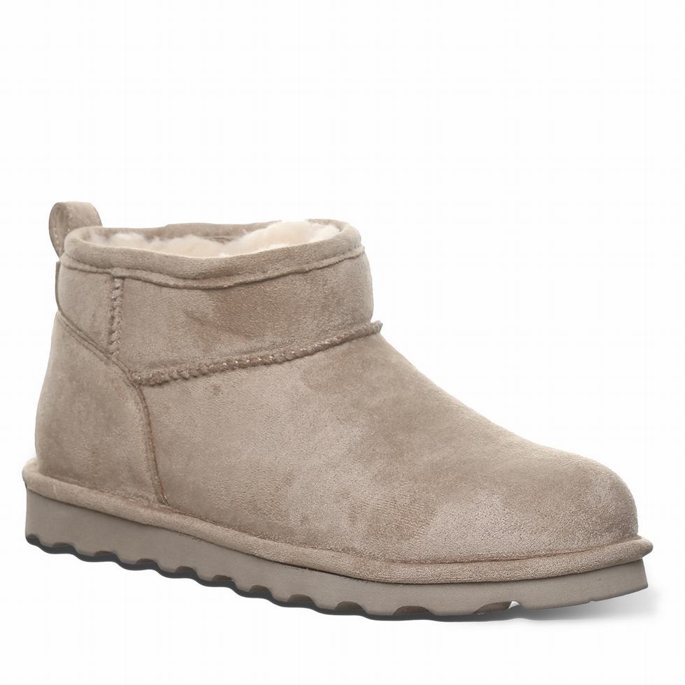 Bearpaw Shorty Vegan Laarzen Dames Grijs | GKC702VU