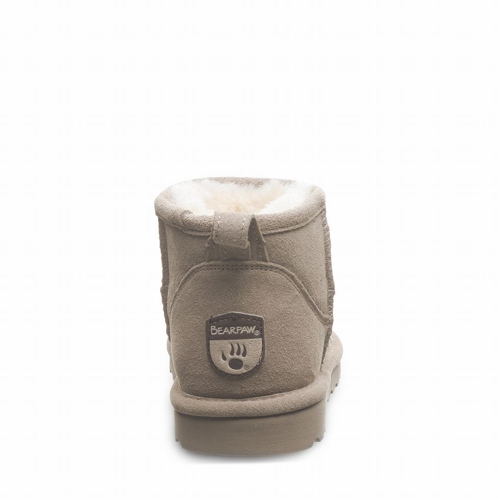 Bearpaw Shorty Wide Laarzen Dames Bruin | END4743MI