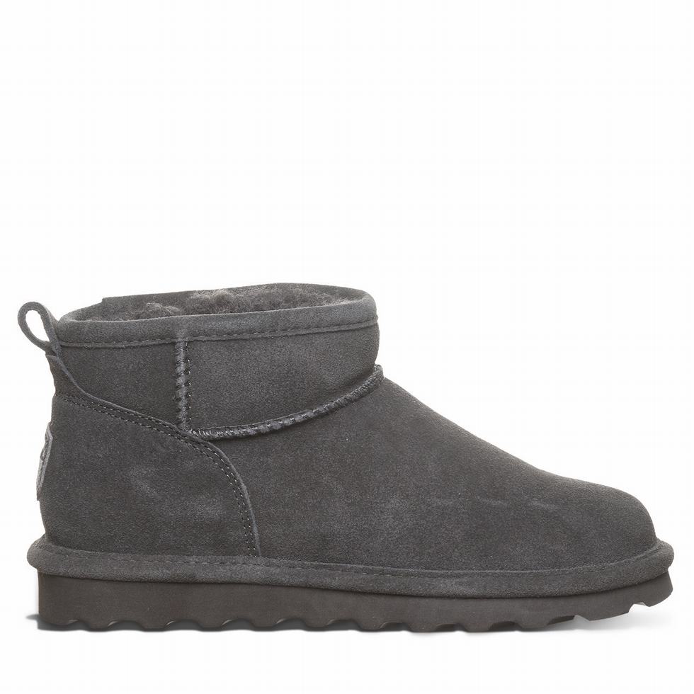 Bearpaw Shorty Wide Laarzen Dames Grijs | LEE8430OC