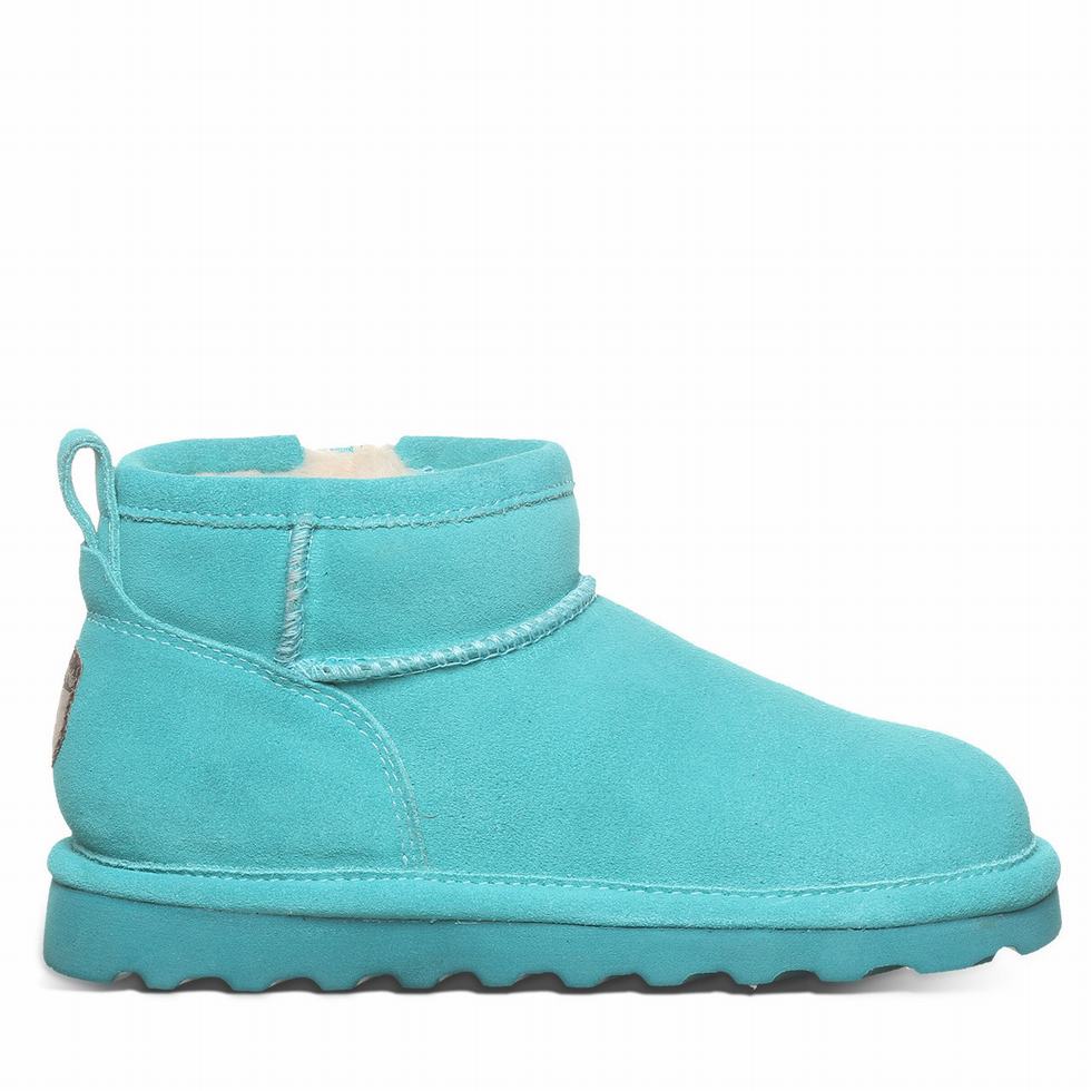 Bearpaw Shorty Youth Laarzen Kinderen Blauw | JXY238HV