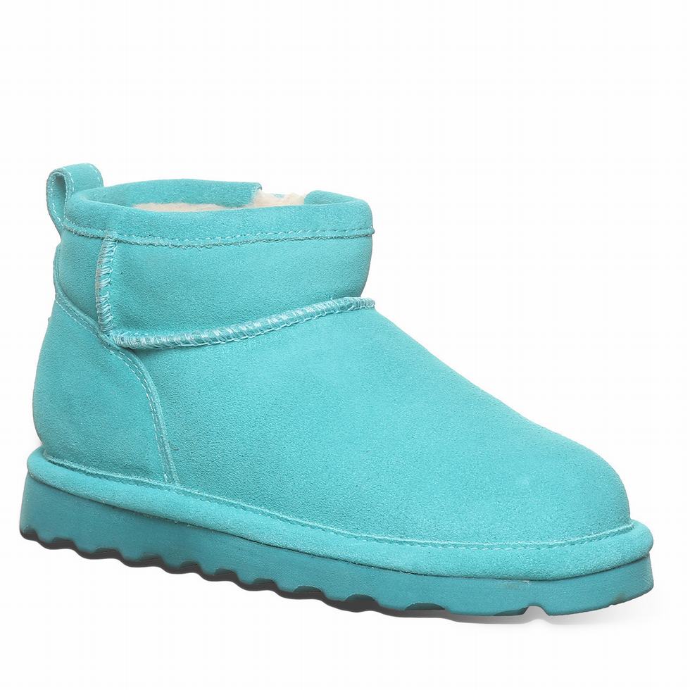 Bearpaw Shorty Youth Laarzen Kinderen Blauw | JXY238HV