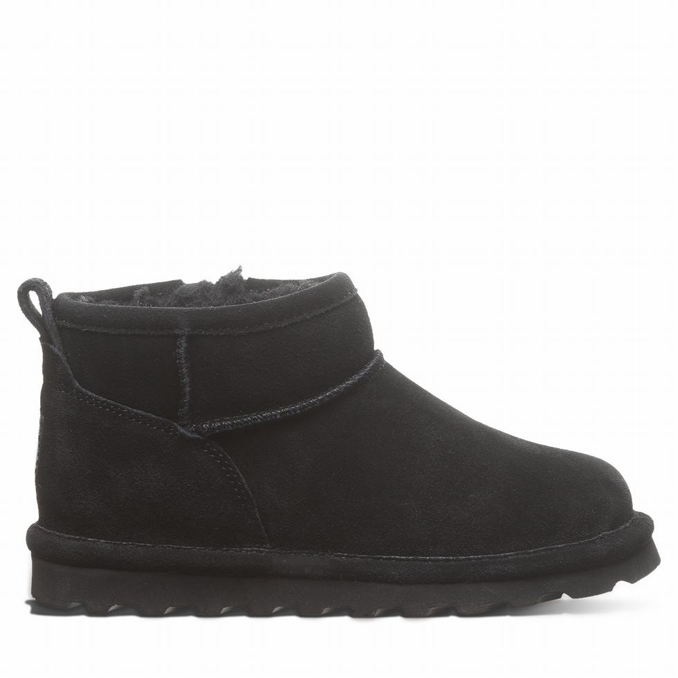 Bearpaw Shorty Youth Laarzen Kinderen Zwart | BUK8358VB