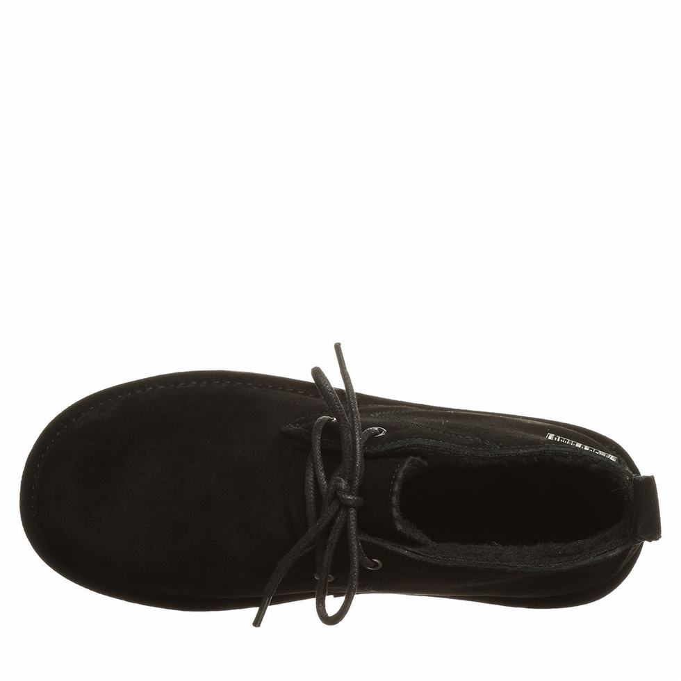 Bearpaw Skye Wide Chukka Laarzen Dames Zwart | WSA8234JO